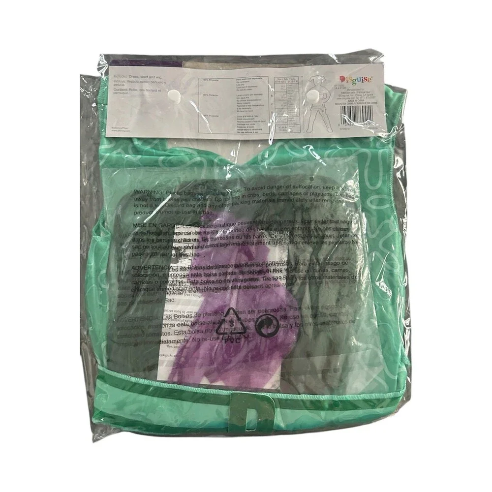Inside Out 2 Disgust Costume Size L(10-12) - Picture 2 of 3